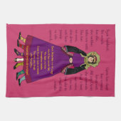 Lenten griechisches Volkskunst Kyra Sarakosti Tuch (Horizontal)