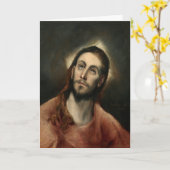 Lenten Jesus Grußkarte Karte (Gelbe Blume)