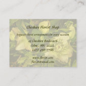 Lenten Rose Hellebore Florist Visitenkarte (Rückseite)