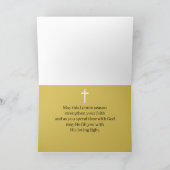 Lenten Season Joel Scripture Bluebird Desert Karte (Innenseite)