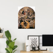 L'Enterrement du Comte d'Orgaz by El Greco Poster (Heimbüro)