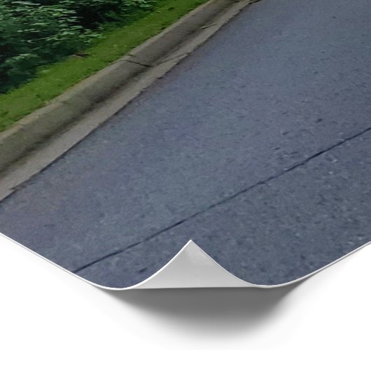 Lenticular Cloud Poster (Ecke)