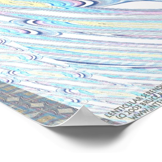 Lenticular Serendipity Poster (Ecke)
