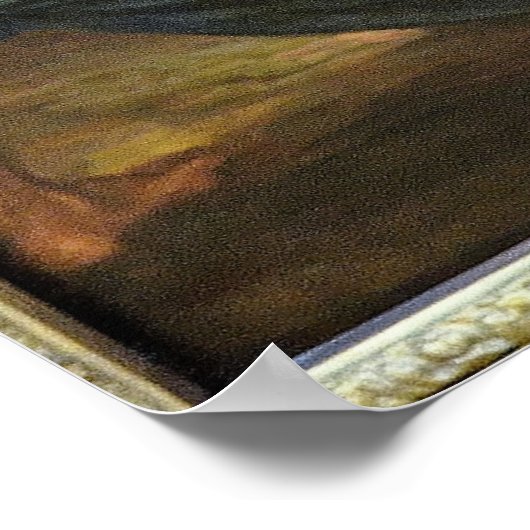 L'Entrée du Christ à Jérusalem Poster (Ecke)