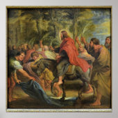 L'Entrée du Christ à Jérusalem Poster (Vorne)