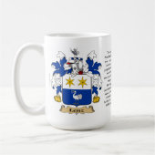 Lenz, der Ursprung, die Bedeutung und das Wappen Kaffeetasse (Links)