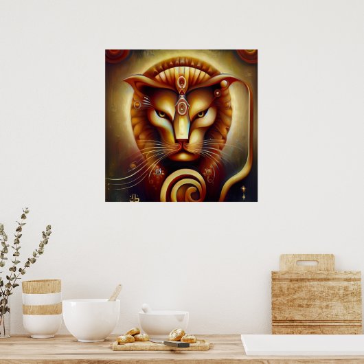 Leo 1 poster (Küche)