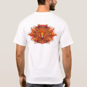 Leo 2026 Zodiac Lion Solar Mandala – Fire Sign Wal T-Shirt (Rückseite)