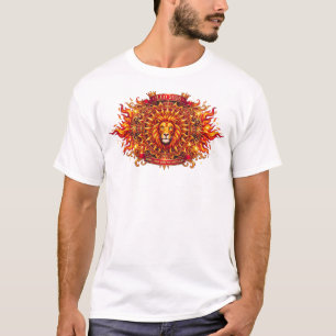 Leo 2026 Zodiac-Löwe Sonnen-Mandala – Feuerzeichen T-Shirt