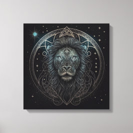 Leo - 23. Juli-August 22 Canvas Print Leinwanddruck