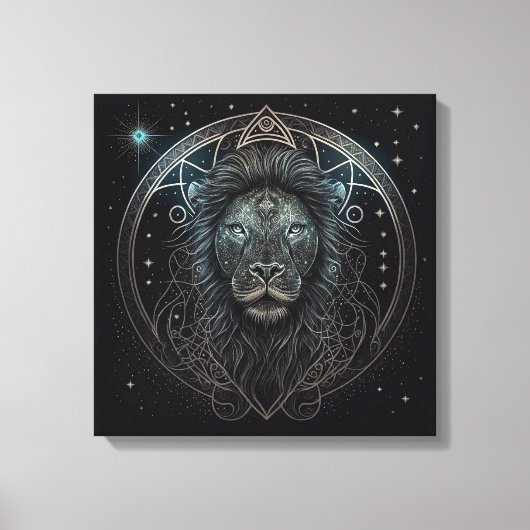 Leo - 23. Juli-August 22 Canvas Print Leinwanddruck (Vorderseite)