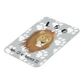 Leo 23. Juli bis August 22 Premium Flexi Magnet (Linke Seite)