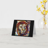 Leo 3 karte (Gelbe Blume)
