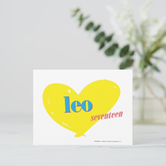 Leo 3 postkarte (Stehend Vorderseite)