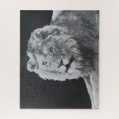 Leo, afrikanischer Löwe, Tier Puzzle (Vertikal)