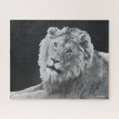 Leo, afrikanischer Löwe, Tier Puzzle (Horizontal)