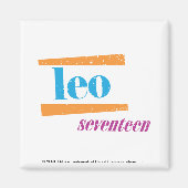 Leo Aqua Magnet (Vorne)