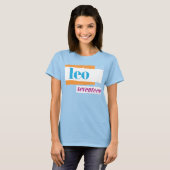 Leo Aqua T-Shirt (Vorne ganz)