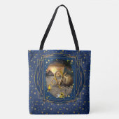 Leo Art Collage Tote Bag Tasche (Vorderseite)