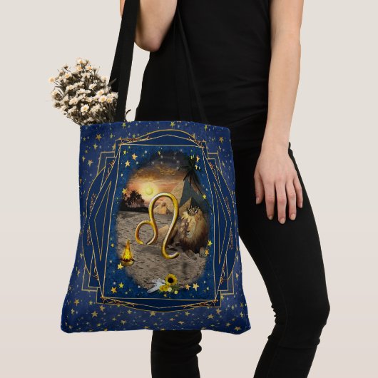 Leo Art Collage Tote Bag Tasche (Von Nahem)