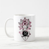 Leo Art Deco Lady Kaffeetasse (Links)