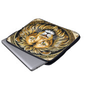 Leo Astrologie Laptopschutzhülle (Vorne Knopf)