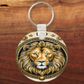 Leo-Astrologie Schlüsselanhänger (Vorderseite)