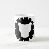 Leo Astrologisches Symbol Zeichen 3 Kaffeetasse (Mittel)