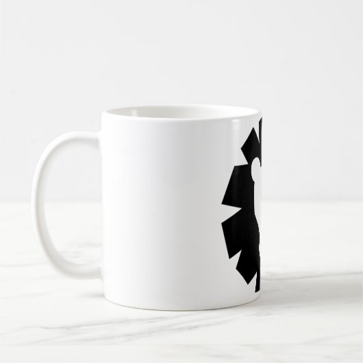 Leo Astrologisches Symbol Zeichen 3 Kaffeetasse (Links)