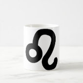 Leo Astrologisches Symbol Zeichen 6 Kaffeetasse (Mittel)