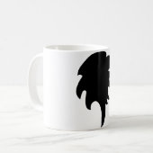 Leo Astrologisches Symbol Zeichen 7 Kaffeetasse (Vorderseite Links)