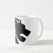 Leo Astrologisches Symbol Zeichen 8 Kaffeetasse (VorderseiteRechts)