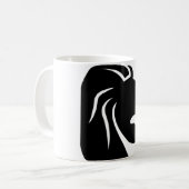 Leo Astrologisches Symbol Zeichen 8 Kaffeetasse (Vorderseite Links)