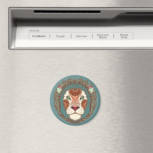 Leo Astrologisches Zeichen Magnet (In Situ (Geschirrspüler))