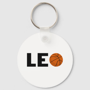 Leo Basketball Schlüsselanhänger