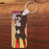 Leo Belly Dancer Schlüsselanhänger (Rückseite)