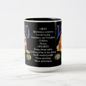 Leo Birth Sign Zodiac Tasse (Mittel)