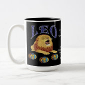 Leo Birth Sign Zodiac Tasse (Links)