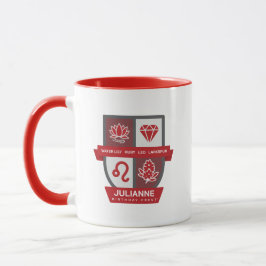 Leo Birthday Crest™ for July 23-31 Mug Tasse