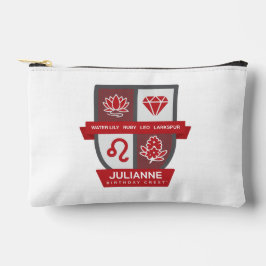 Leo Birthday Crest™ for July 23-31 Zubehörtasche