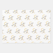 Leo Birthday Geschenkpapier Set (Vorderseite 2)