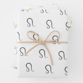 Leo Birthday Geschenkpapier Set (Beispiel)