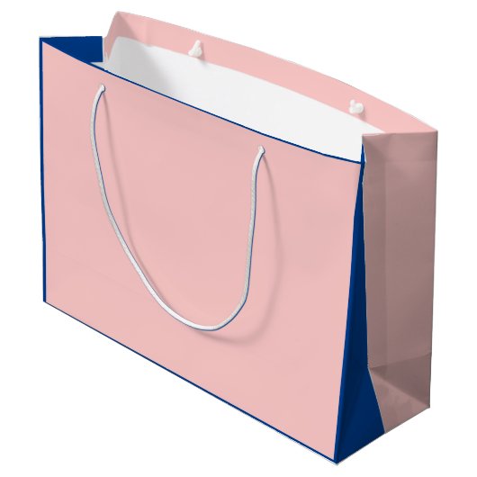 Leo - Birthday Zodiac Große Geschenktüte (Rückseite Schrägansicht)