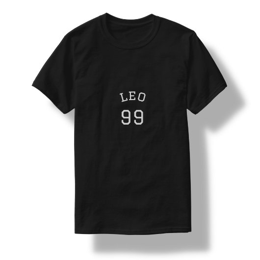 Leo | Black Birthday T-Shirt