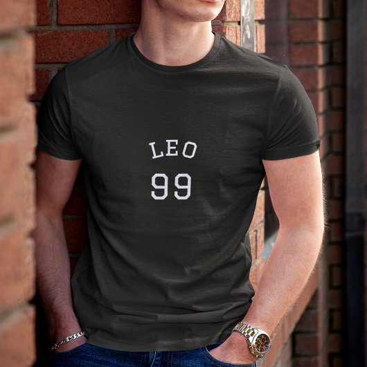 Leo | Black Birthday T-Shirt