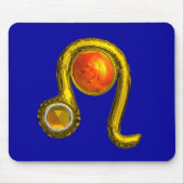 LEO, blau Mousepad (Vorne)