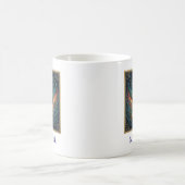 Leo Blue Celestial Zodiakus Kaffeetasse (Mittel)