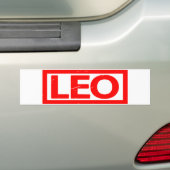 Leo Briefmarke Autoaufkleber (Auf Auto)