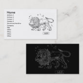 Leo Business Card Visitenkarte (Vorne/Hinten)