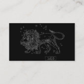 Leo Business Card Visitenkarte (Rückseite)